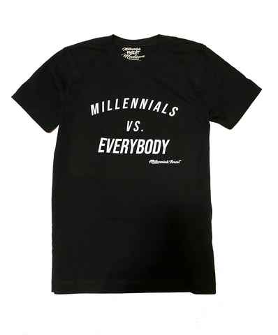 Millennials VS Everybody Mens T-Shirt