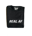 Real AF Unisex Statement Tee (Small Font)